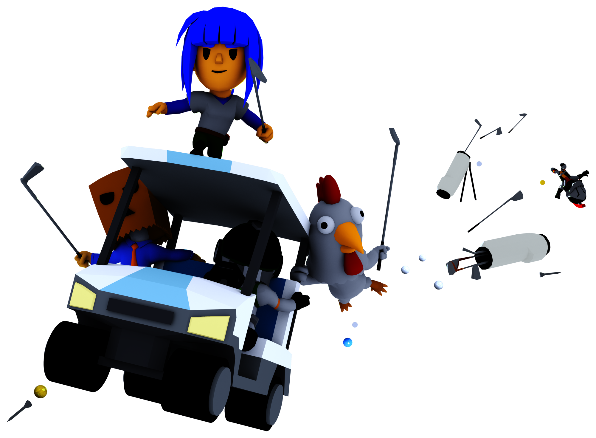 Speed Golf Royale Key