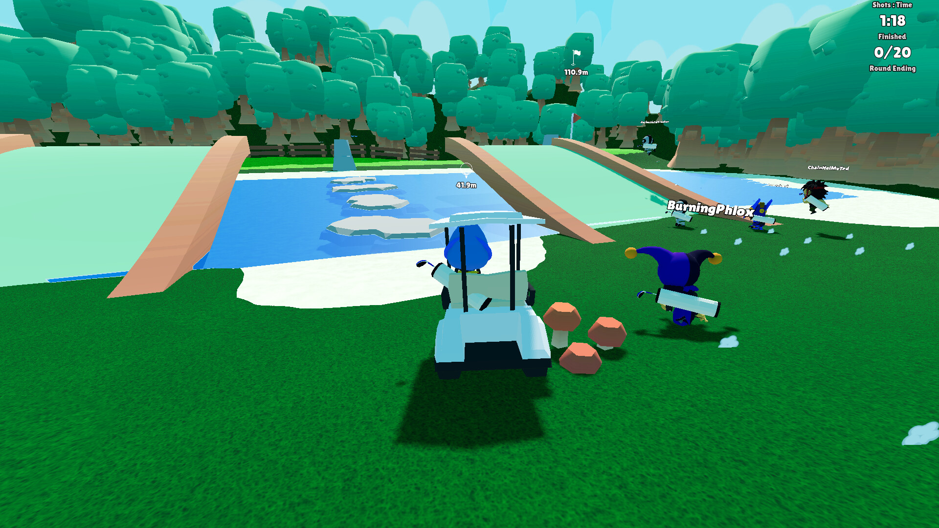 Speed Golf Royale - Character Customization
